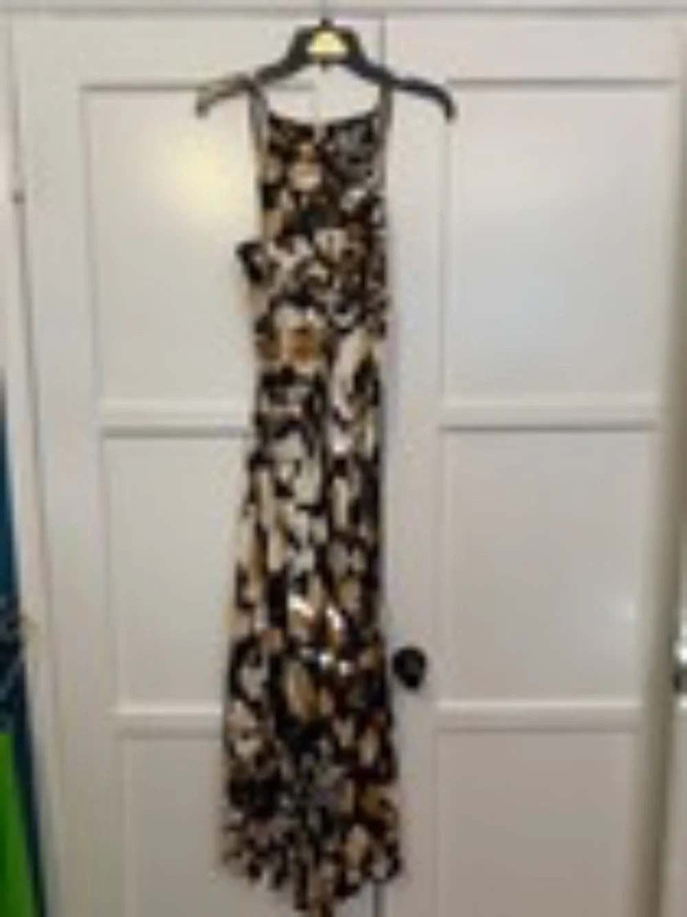 Anthropologie Conditions Apply High-Neck Midi Slip Dress Large - Picture 6 of 9